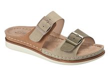 051-35585-BN05 Сабо женские Evalli /бежево-коричневый/