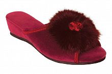 5-1158 ДЖ Туфли домашние женские Tingo/малиновый/