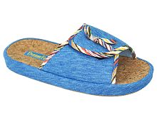 SDR-02W Тапочки женские Dream Feet /голубой/