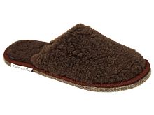 В 6-285-2 Тапочки мужские /т.коричневый/ (70% шерсти)