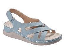 CC25-501  Босоножки женские Evalli /Голубой/