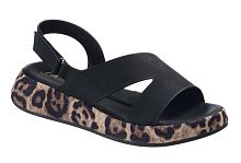 9861-BN01  Босоножки женские Evalli /Черный/