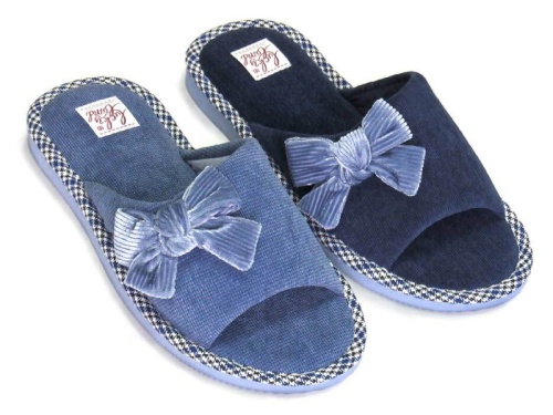 3299 W-CH-O Обувь домашняя женская (пантолеты) Lucky Land