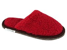 6-285-14 Тапочки женские /алые/ (70% шерсти)