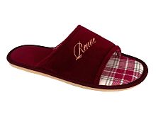 213 /Бордовый/ Обувь домашняя женская Rn