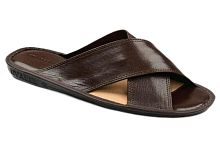 21-511 LEO Тапочки мужские E-home / коричневый