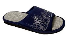 2537 HTE Туфли домашние подростковые Tingo /синий/