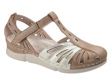 BH-199-8828-C10 Босоножки женские Бежевый