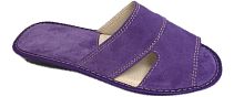 04-002LILU Тапочки женские E-home / фиолетовый замша