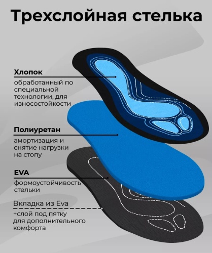 JS20190G Кроссовки  мужские /Черный/ фото 2
