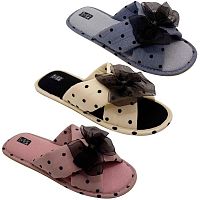 2555 HLE Туфли домашние женские Tingo