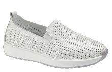 333080ZT Слипоны женские Evalli /Белый/
